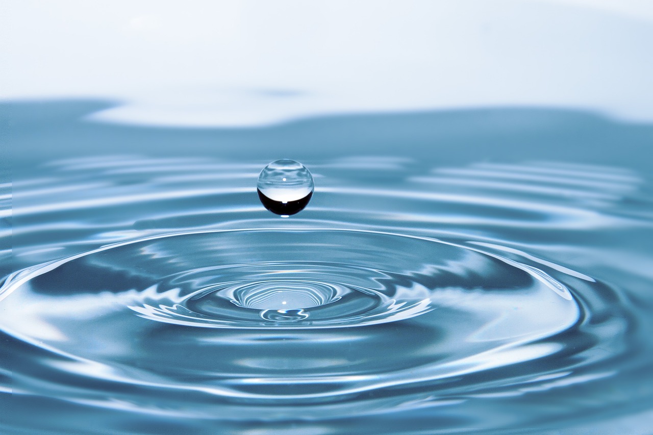 drop of water, drop, impact, nature, ripples, water, surface tension, surface, water surface, droplet, water, water, water, water, water
